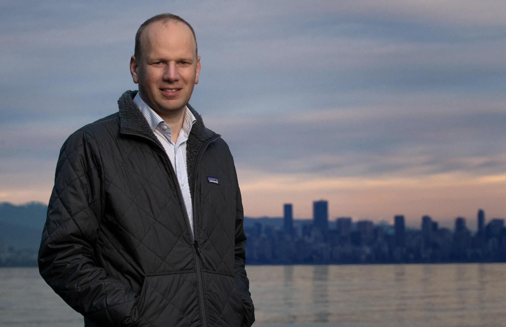 Photo shows UBC architecture and landscape architecture professor Kees Lokman.